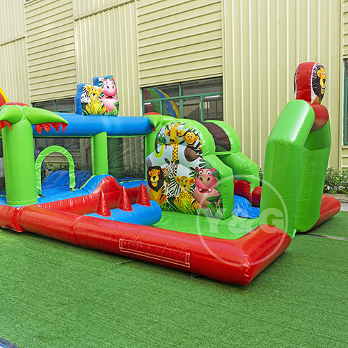 Zoo Inflatable Bouncer Ce Zoo BounceYGC29