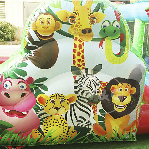 Zoo Inflatable Bouncer Ce Zoo BounceYGC29