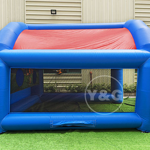 Field Outside inflatable football goalYGG87