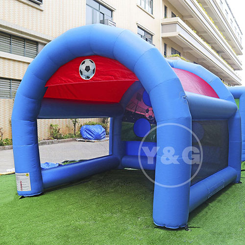 Field Outside inflatable football goalYGG87