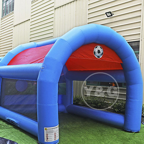 Field Outside inflatable football goalYGG87