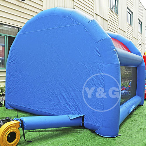 Field Outside inflatable football goalYGG87