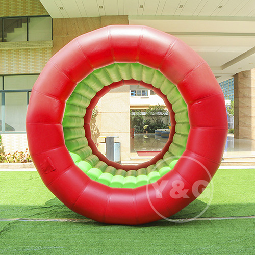 Quality Game Inflatable Roller WheelAKD108-Red