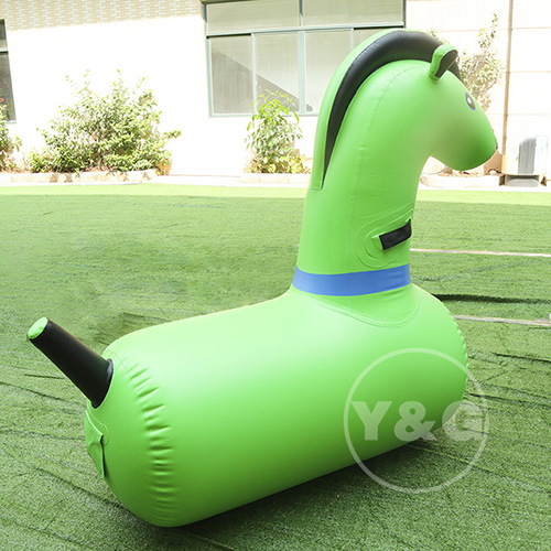 Inflatable Horse Riding Game PonyAKD115-Green