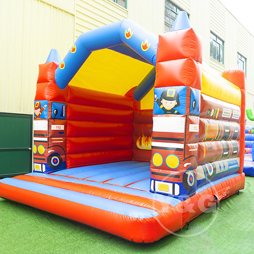 Fire Truck Inflatable Bounce HouseYGB12