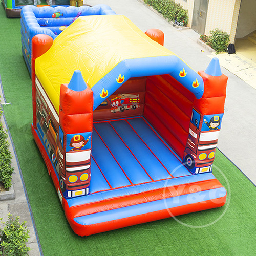 Fire Truck Inflatable Bounce HouseYGB12