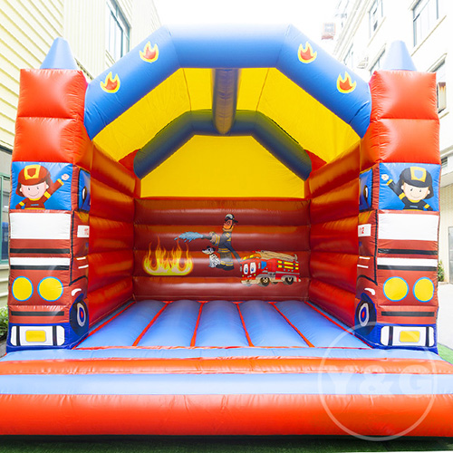 Fire Truck Inflatable Bounce HouseYGB12