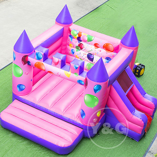 Romantic balloon theme Bounce houseYGC38