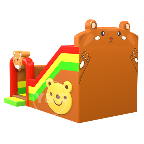 Hamster small bounce house with slide05