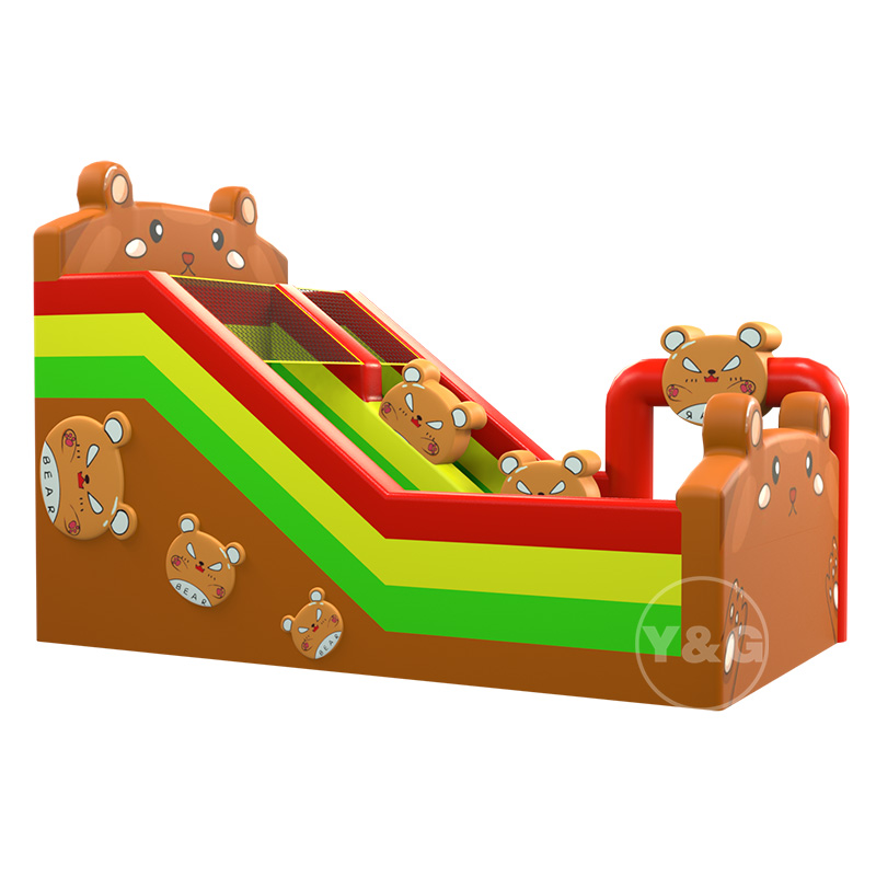 Hamster small bounce house with slide05