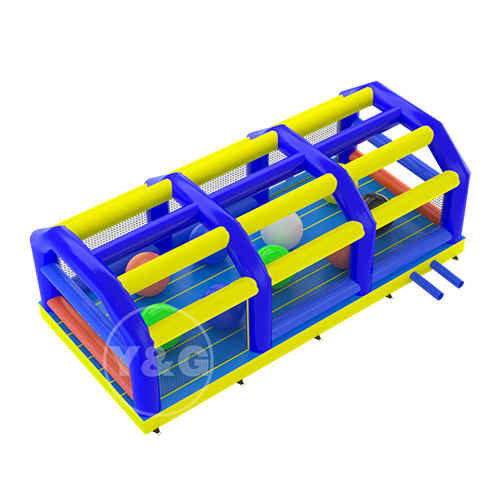 Bounce House Obstacle Course Race01
