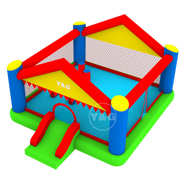 inflatable bouncer house with obstacleY21-D08