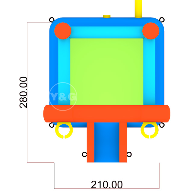 Residential Bouncy house and two ballpitY21-D10