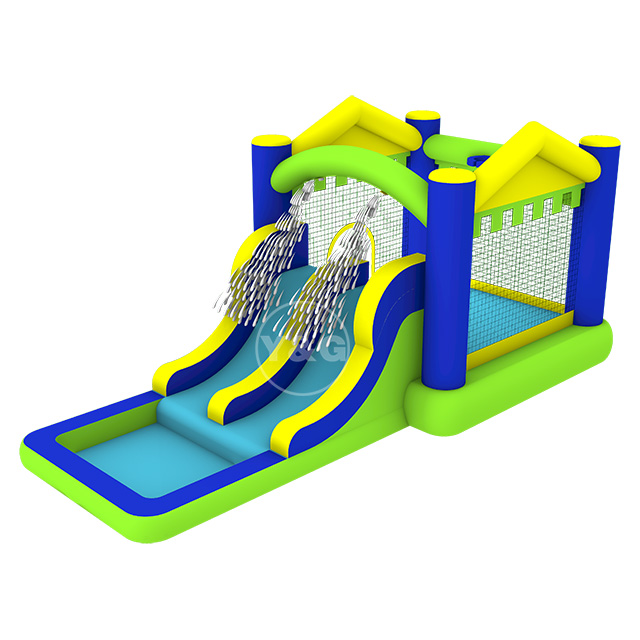 Bouncy castle combo water slide parkY21-S20