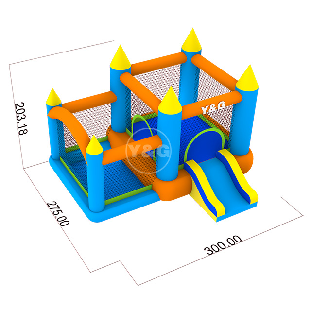 bounce castle with ball pitY21-D13