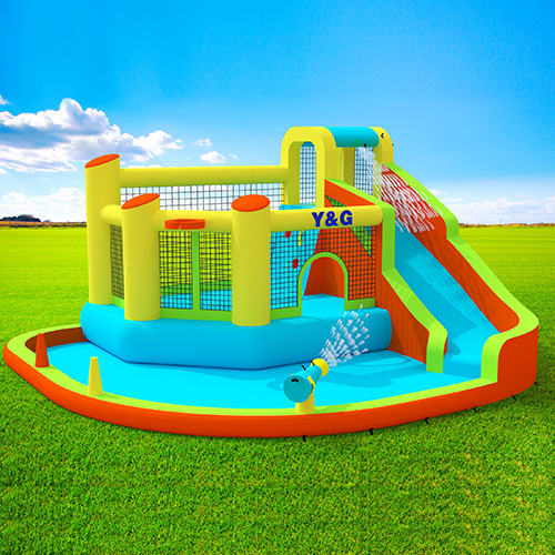 Medium bouncer combo splash water slideY21-S02