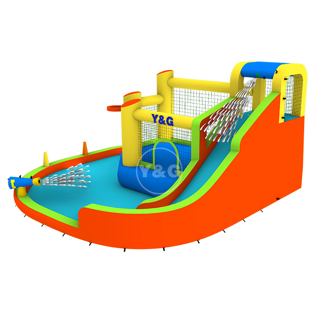 Medium bouncer combo splash water slideY21-S02