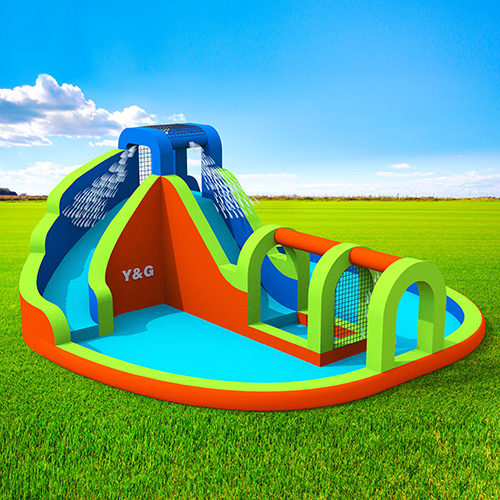 Huge inflatable waterslide splash poolY21-S03