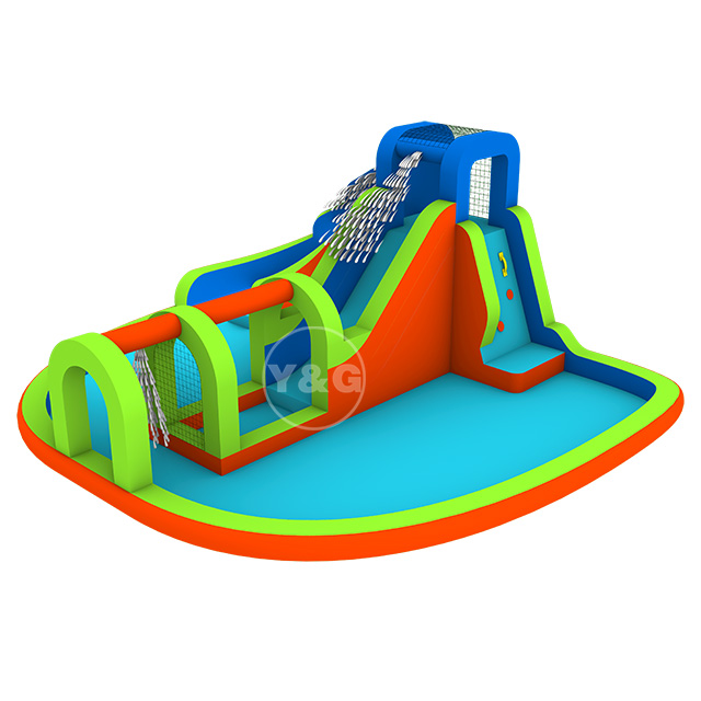 Huge inflatable waterslide splash poolY21-S03