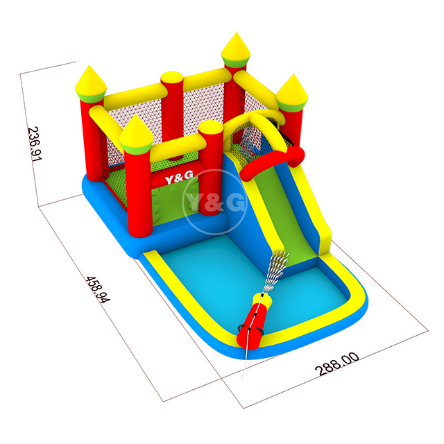 Waterpark kingdom combo Slide pool&loopY21-S15