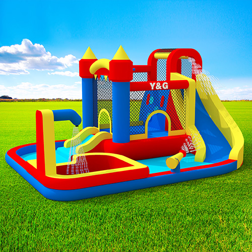 Rocket castle combo waterslide for saleY21-S05