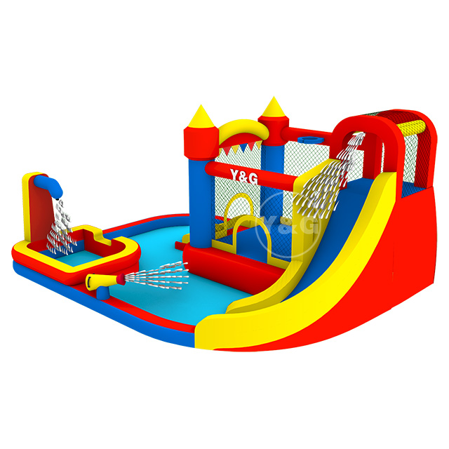 Rocket castle combo waterslide for saleY21-S05