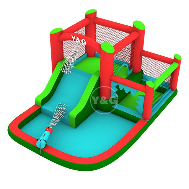 Bouncy house combo slide and poolY21-S17