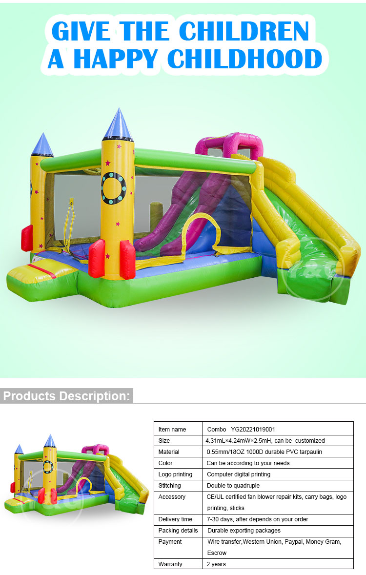 Popular Inflatable Spaceship Bounce HouseYG-154