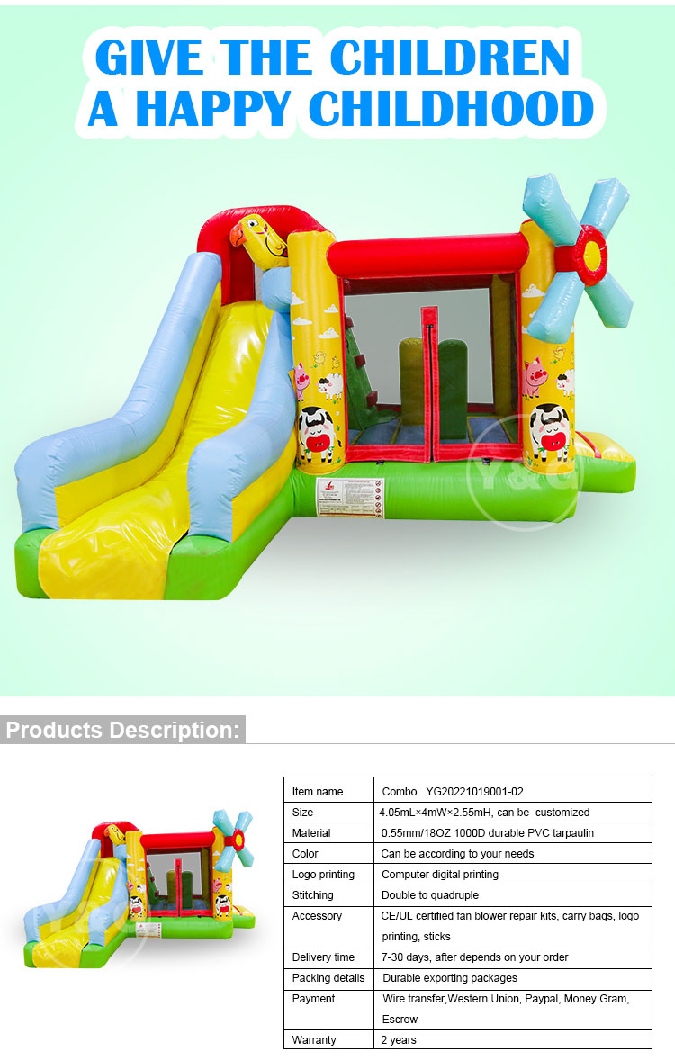 Farm Themed Inflatable Bounce HouseYG-155