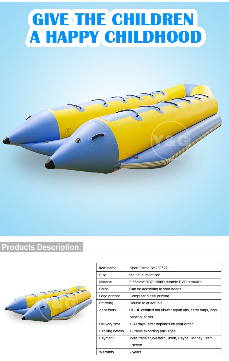 Commercial 12person Inflatable Banana Boat12