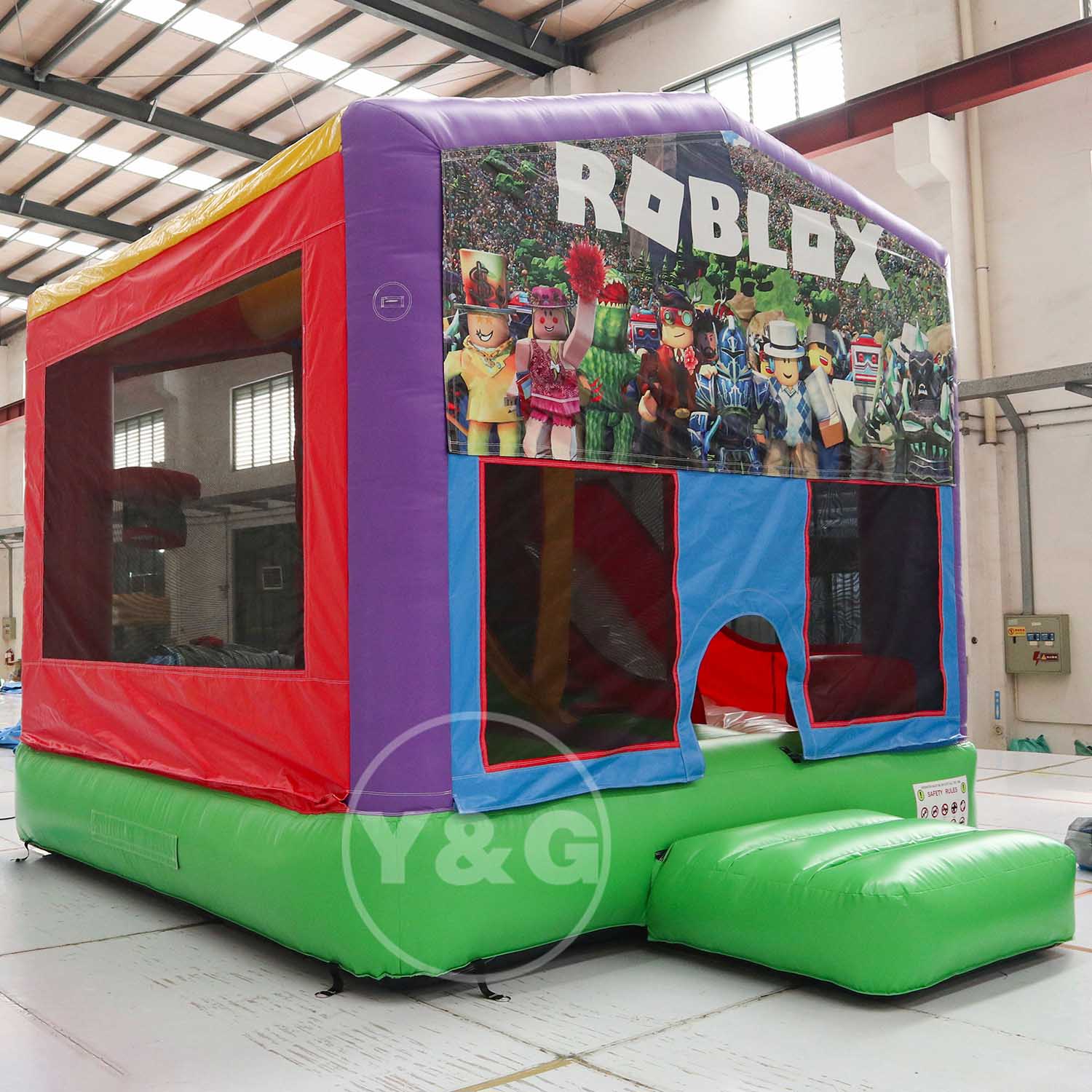 Robot Themed Inflatable Bounce HouseYG-152