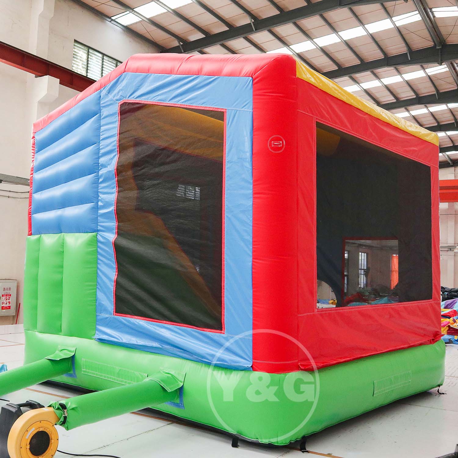 Robot Themed Inflatable Bounce HouseYG-152