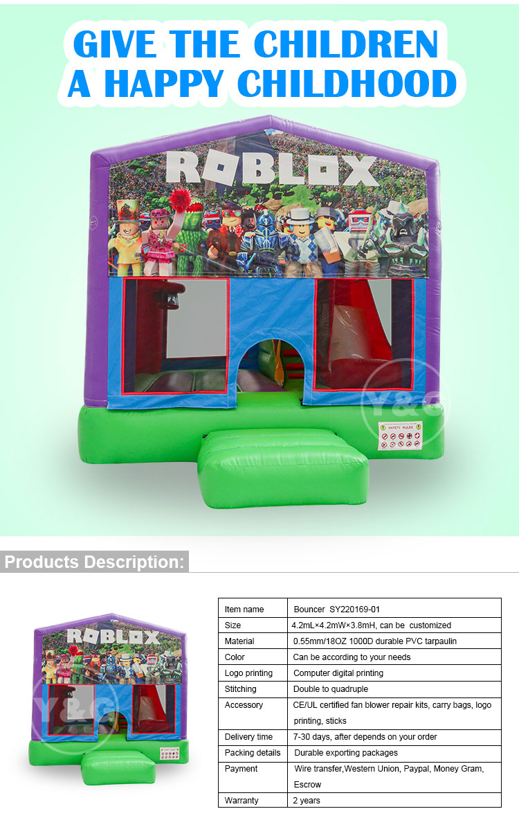 YG-152Robot Themed Inflatable Bounce House Robot Themed Inflatable Bounce HouseYG-152