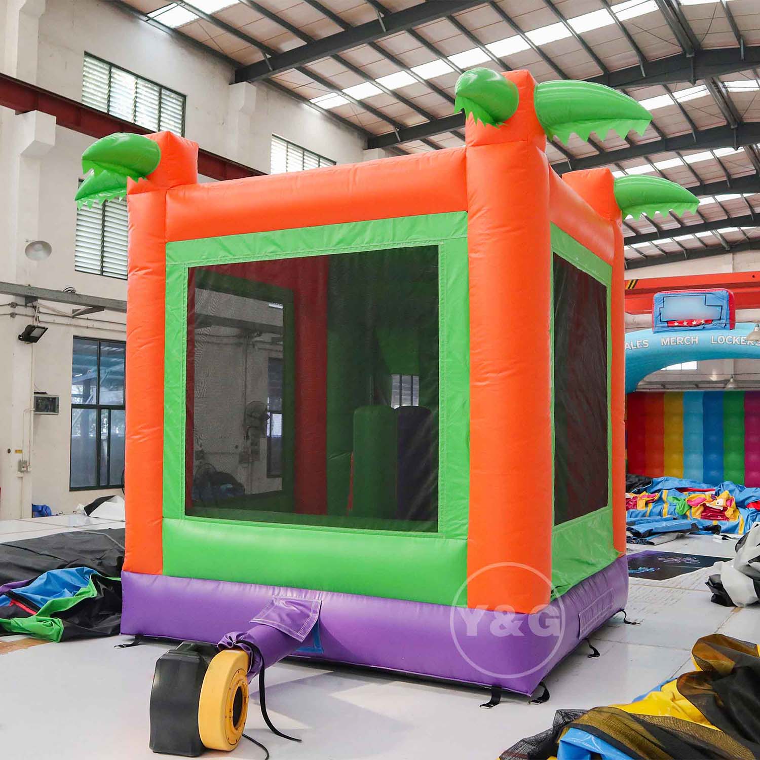 YYG-153Cute Dinosaur Inflatable Bounce House Cute Dinosaur Inflatable Bounce HouseYYG-153