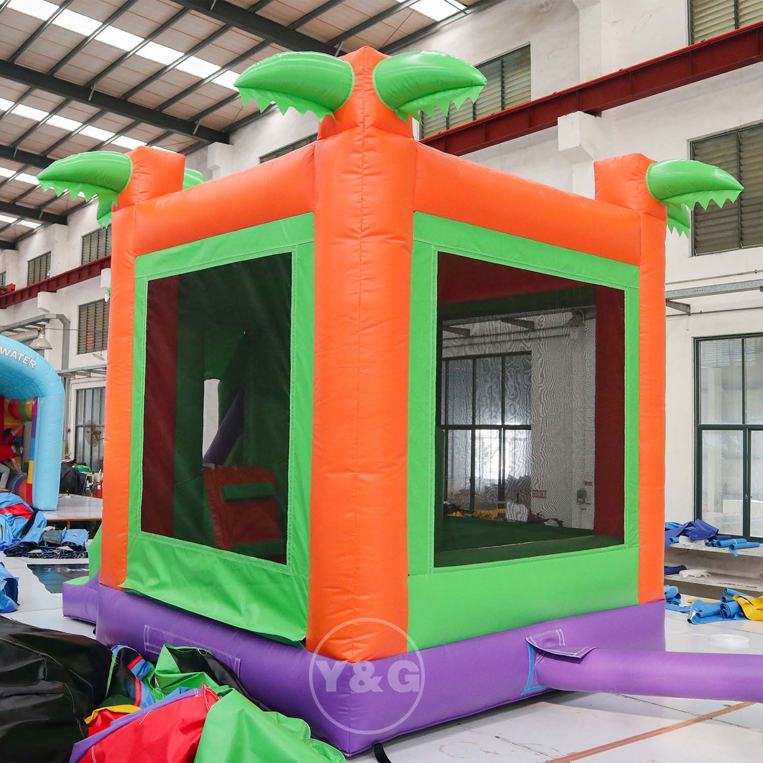 YYG-153Cute Dinosaur Inflatable Bounce House Cute Dinosaur Inflatable Bounce HouseYYG-153