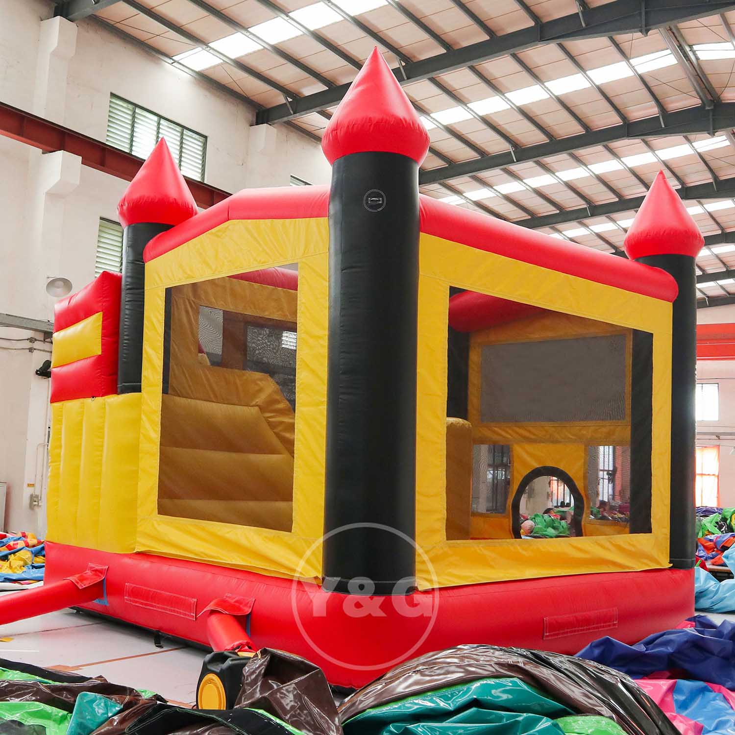 Firefighting Inflatable Bounce HouseYG-151