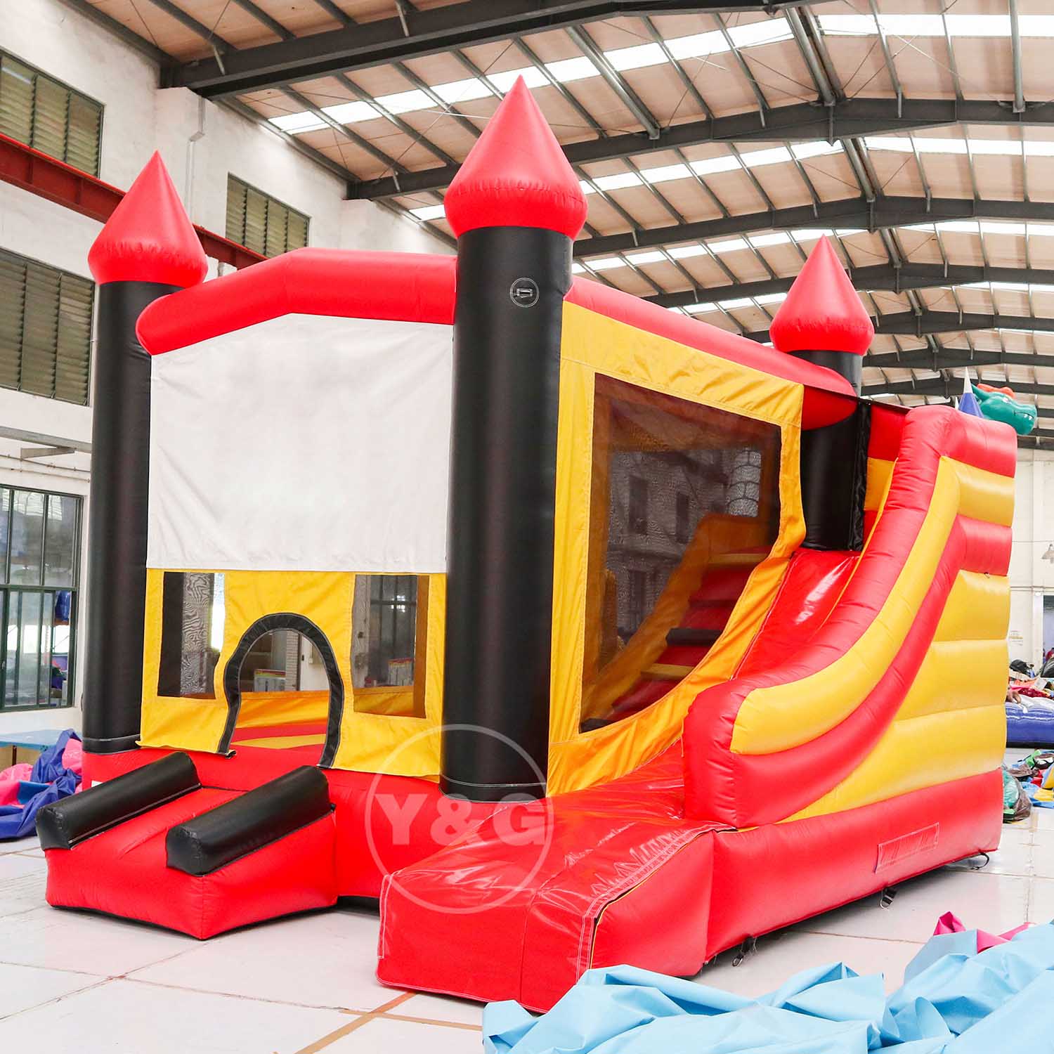 Firefighting Inflatable Bounce HouseYG-151