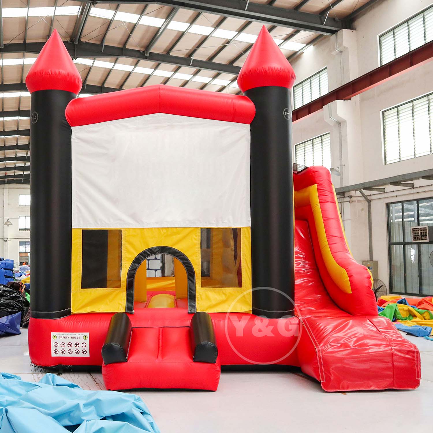 Firefighting Inflatable Bounce HouseYG-151