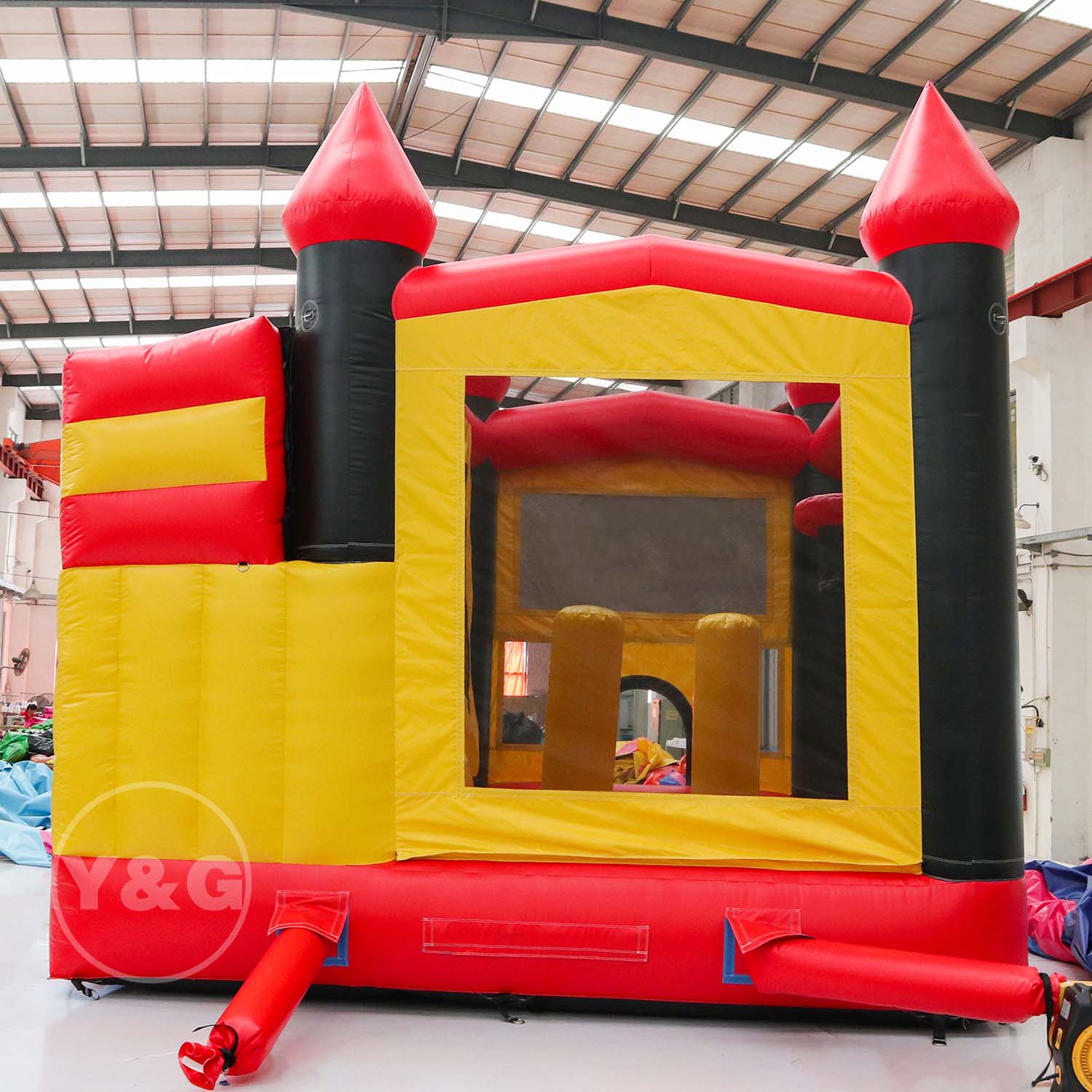 YG-151Firefighting Inflatable Bounce House Firefighting Inflatable Bounce HouseYG-151
