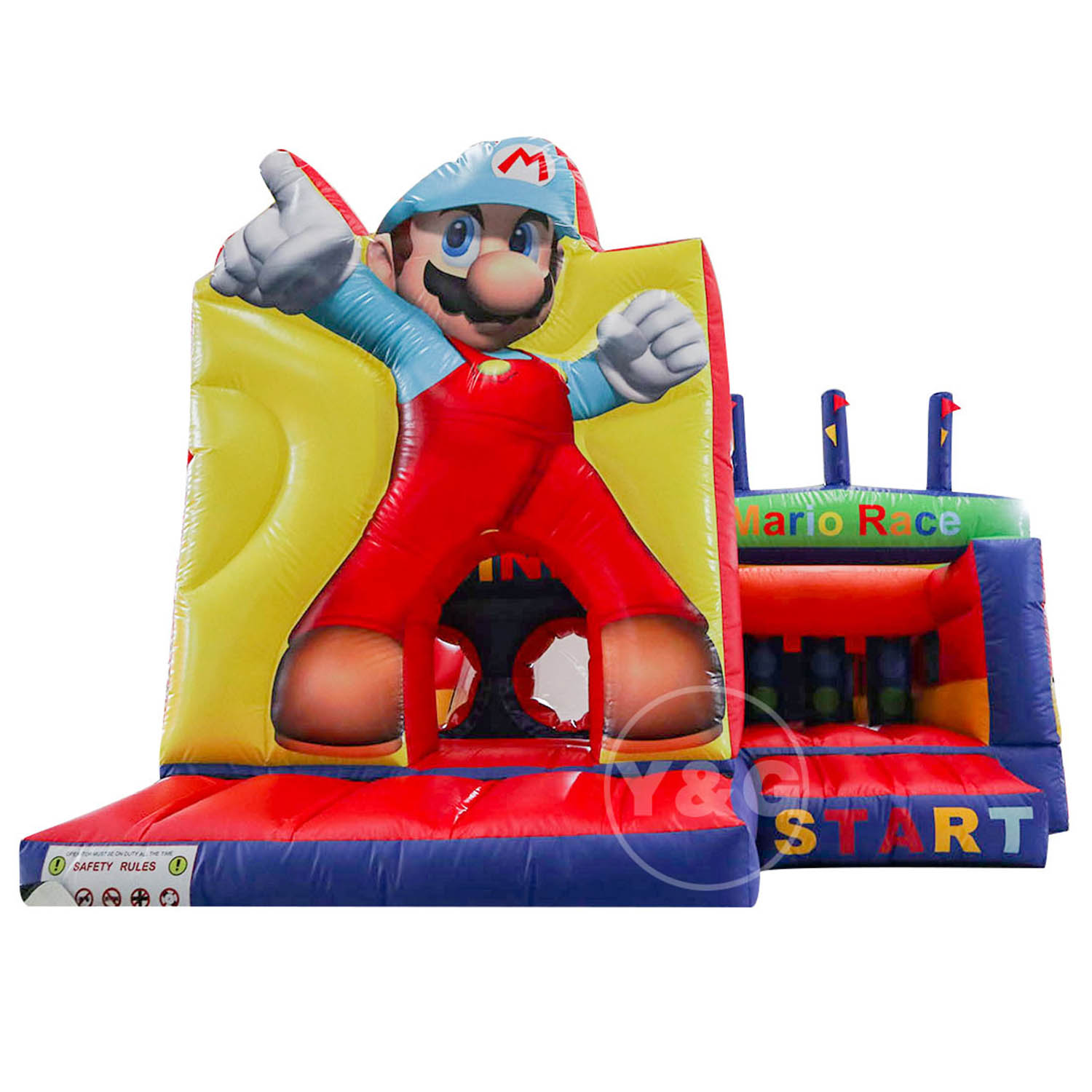 Mario Inflatable Obstacle CourseYGO70