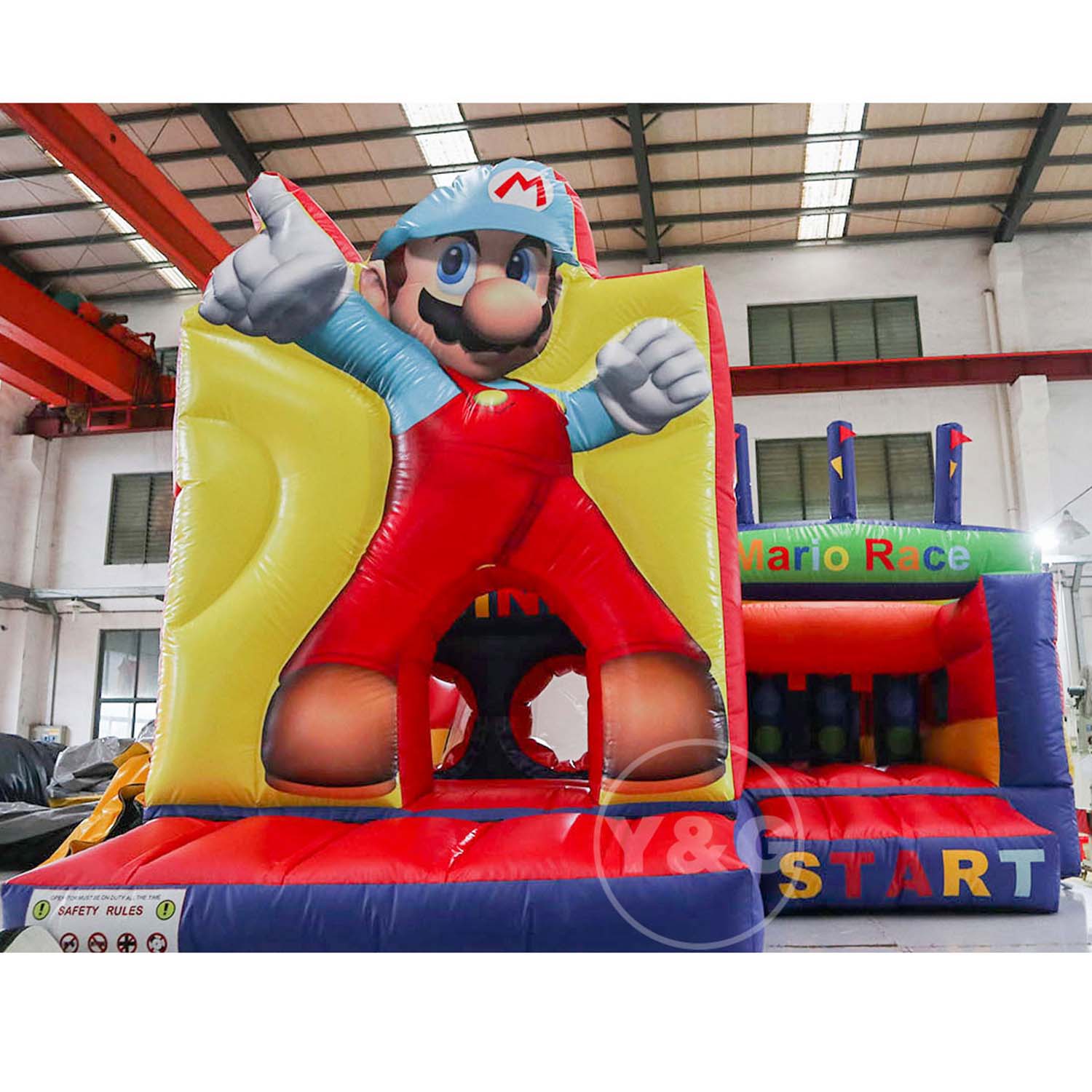 Mario Inflatable Obstacle CourseYGO70