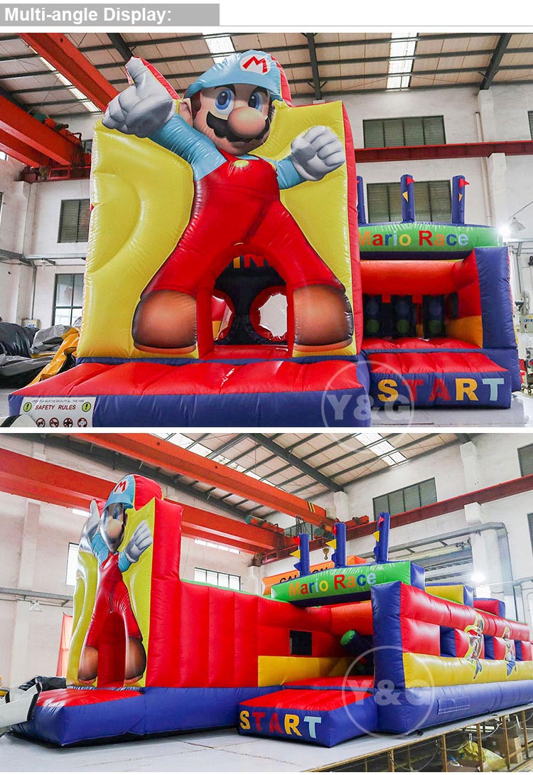 Mario Inflatable Obstacle CourseYGO70