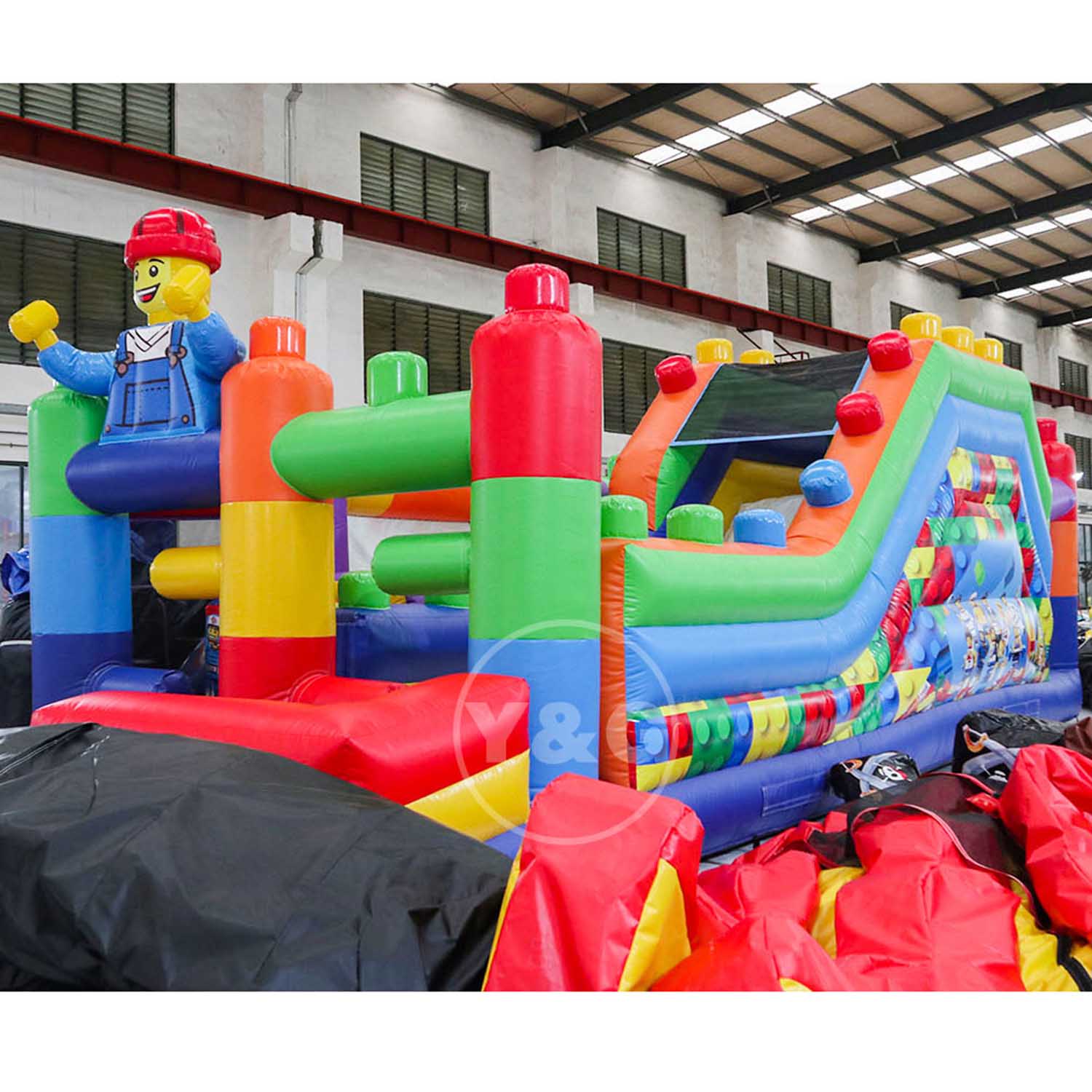 YGO72Popular Lego Inflatable Bounce House Popular Lego Inflatable Bounce HouseYGO72