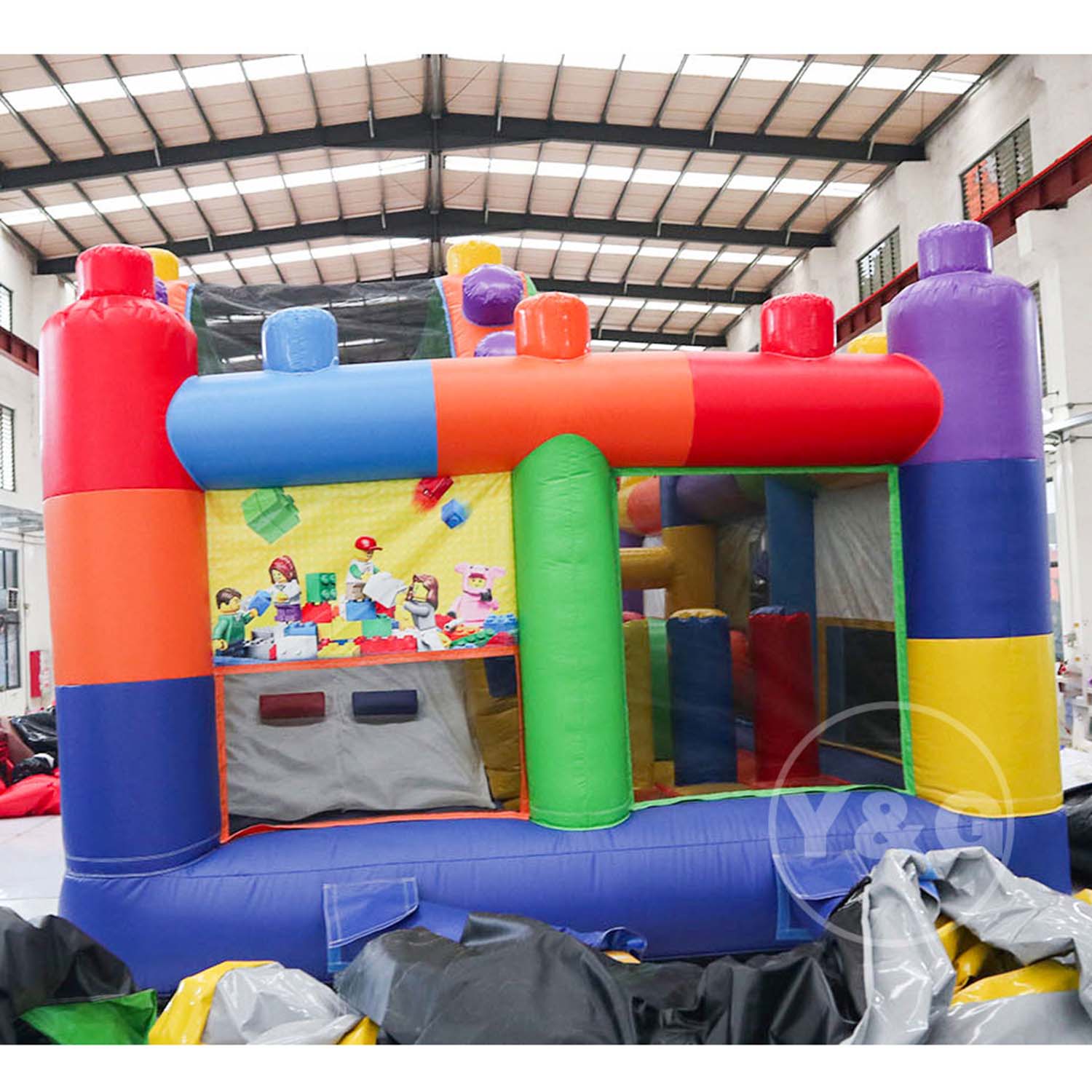 YGO72Popular Lego Inflatable Bounce House Popular Lego Inflatable Bounce HouseYGO72