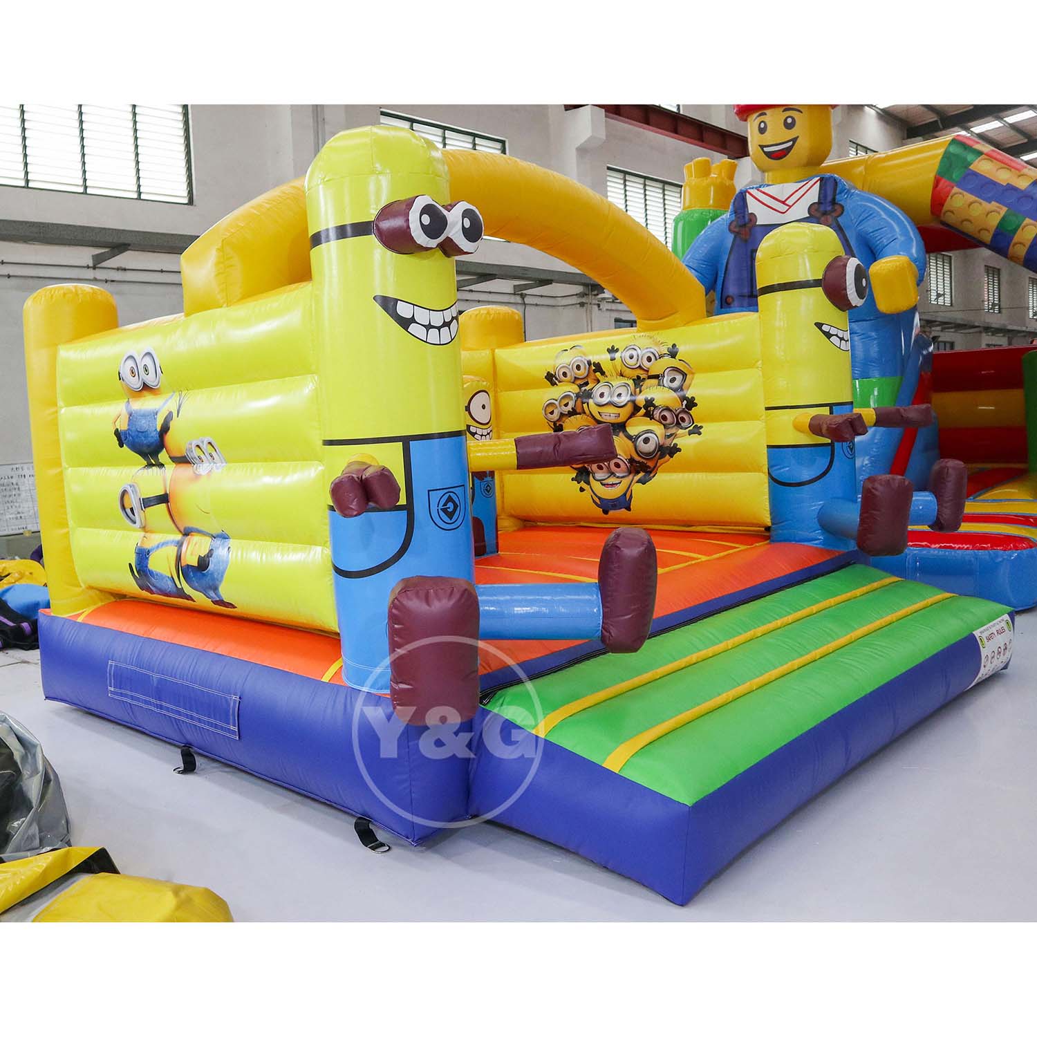 YG-158Fun Minion Inflatable Bounce House Fun Minion Inflatable Bounce HouseYG-158