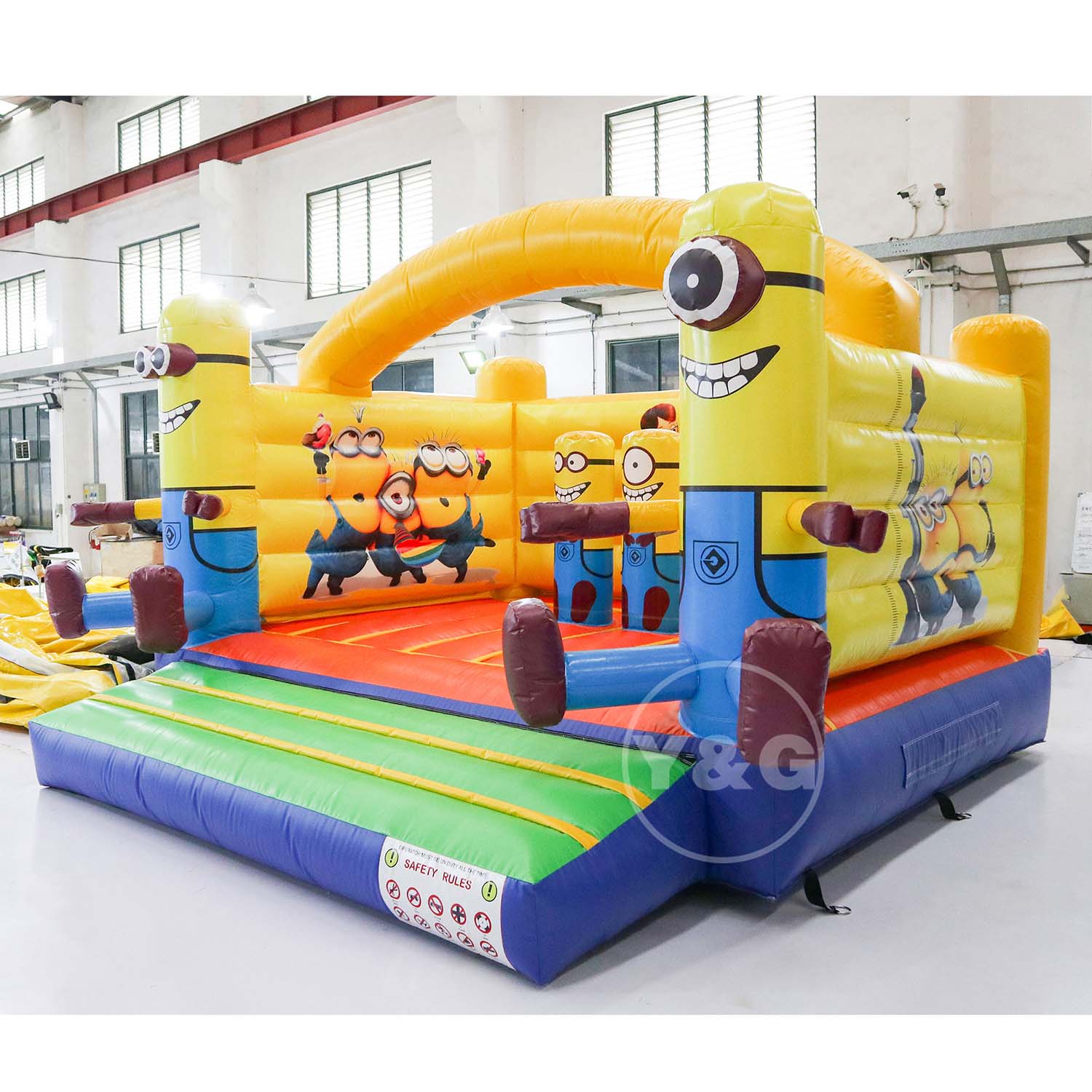 YG-158Fun Minion Inflatable Bounce House Fun Minion Inflatable Bounce HouseYG-158