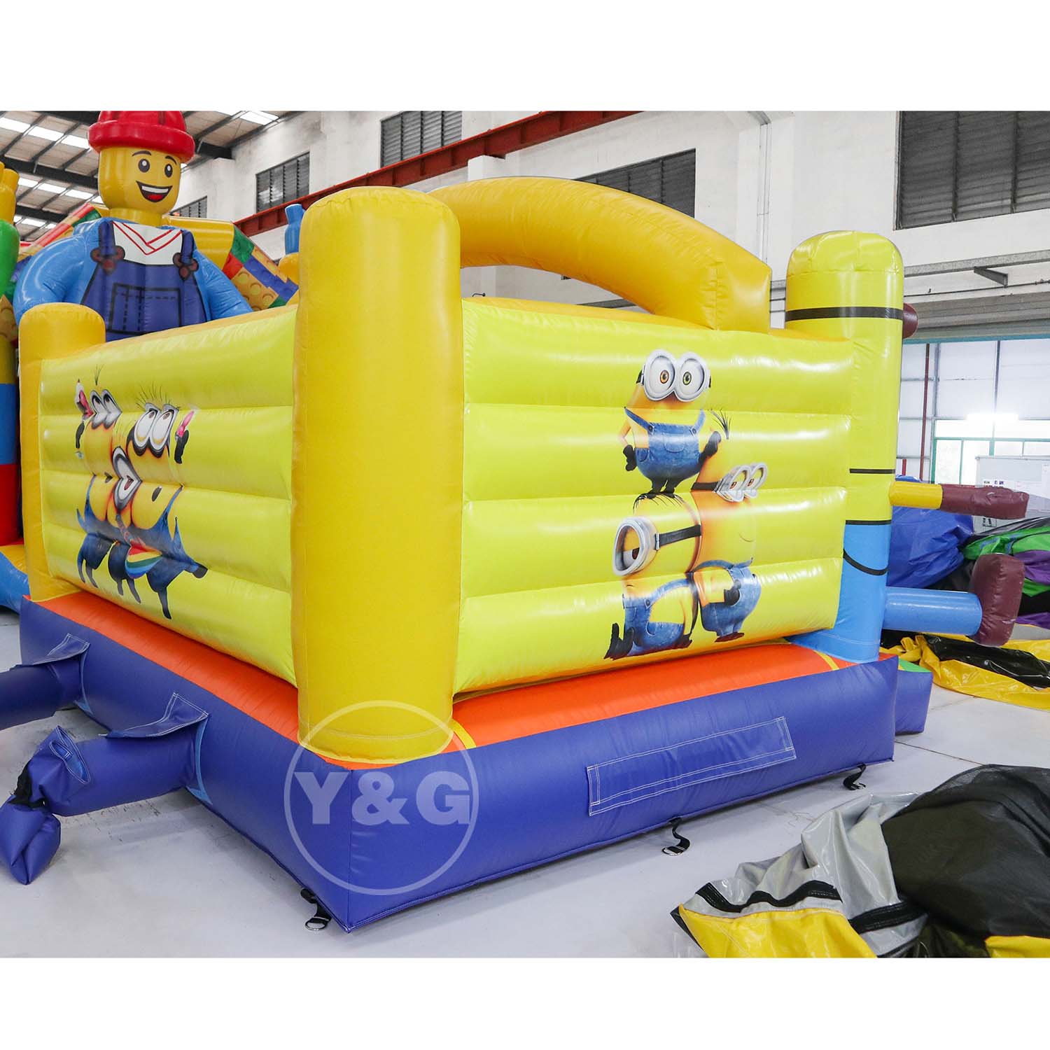 YG-158Fun Minion Inflatable Bounce House Fun Minion Inflatable Bounce HouseYG-158