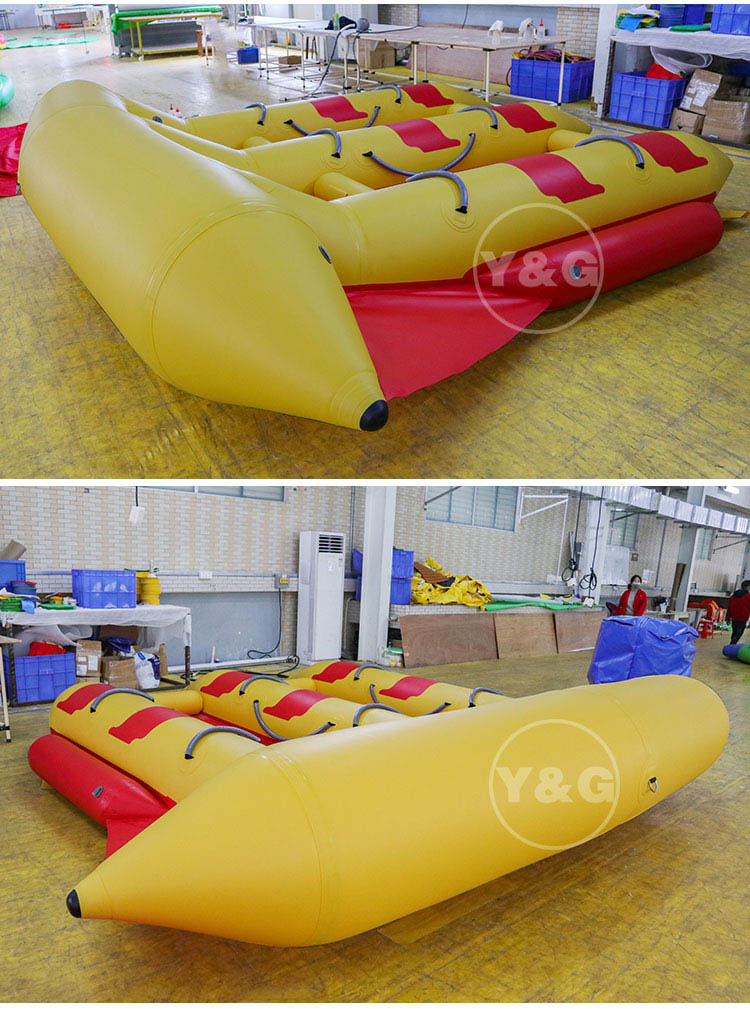 Yellow Inflatable Flying Fish Boat12