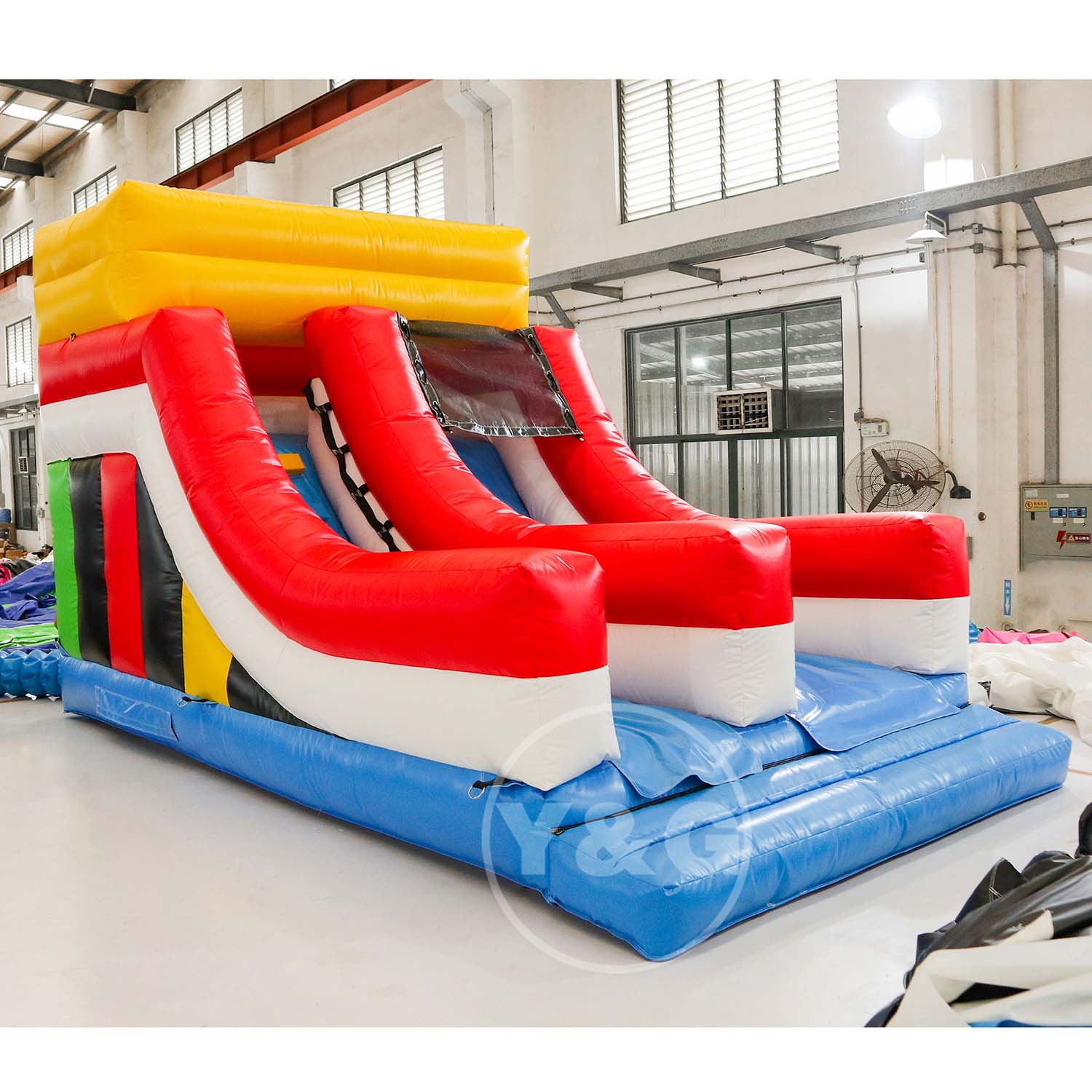 S23-19Commercial 2-lane Inflatable Slide Commercial 2-lane Inflatable SlideS23-19