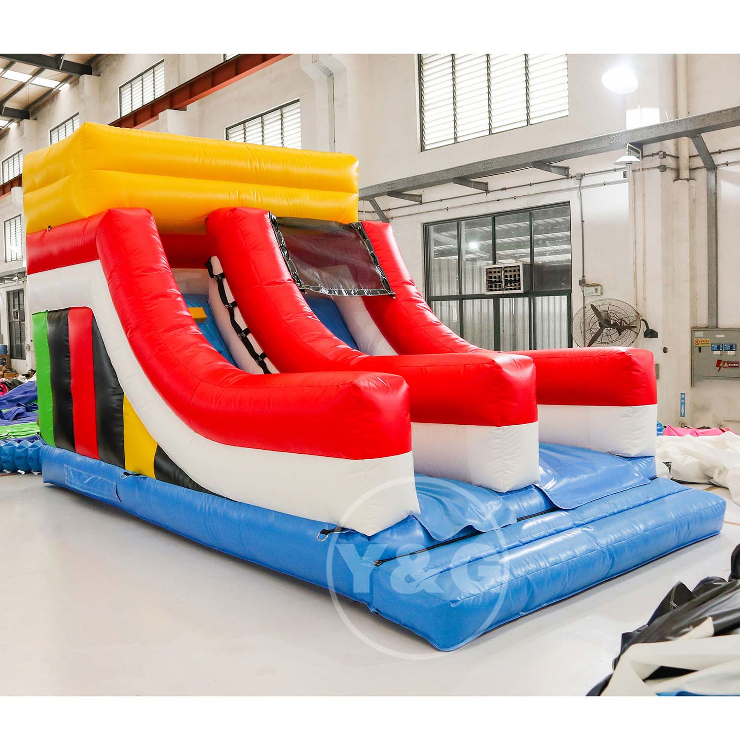 Commercial 2-lane Inflatable SlideS23-19